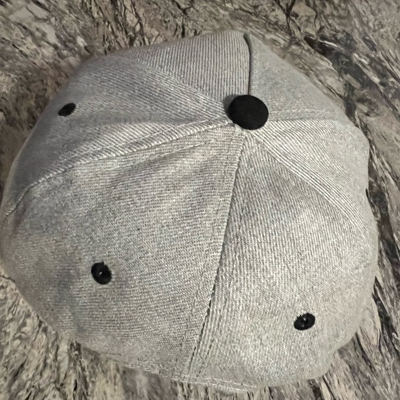 American flag SnapBack hat gray and black O.S - Picture 4 of 5